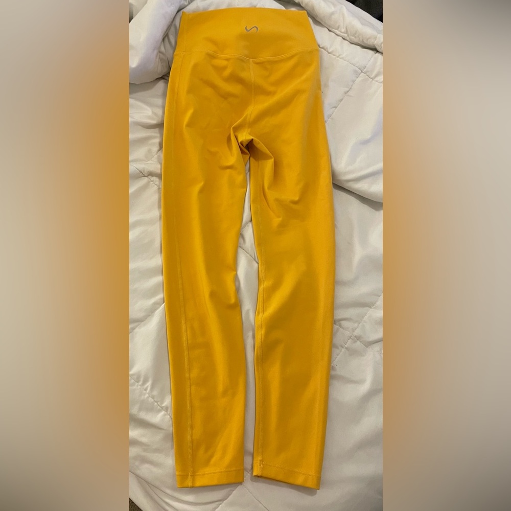 TLF Genesis High Waisted Leggings - yellow